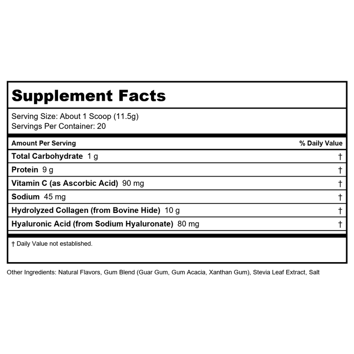 Apex Energetics Ultra-D Complex 8oz - K35 - - Supplement Facts panel