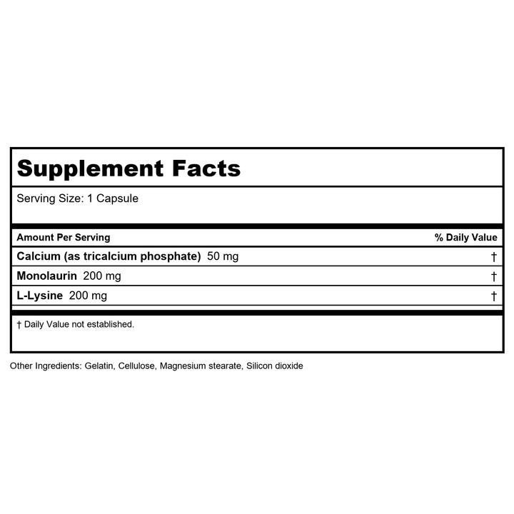 Ecological Formulas L-Glutamine Powder 150 Grams - Supplement Facts panel