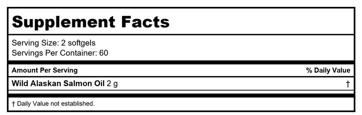 New Chapter Wholemega Whole Fish Oil 120 Softgels - Supplement Facts panel