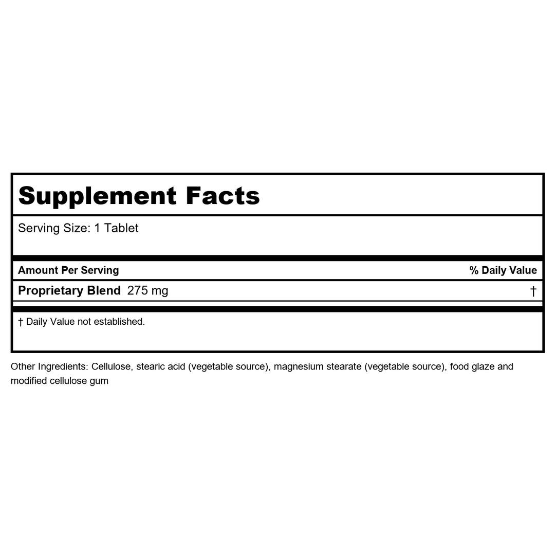 Biotics Research Livotrit Plus Ayurvedic 180 Tablets - Supplement Facts panel