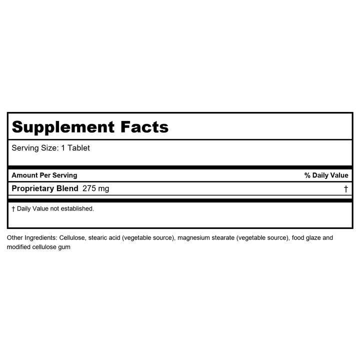 Biotics Research Livotrit Plus Ayurvedic 180 Tablets - Supplement Facts panel
