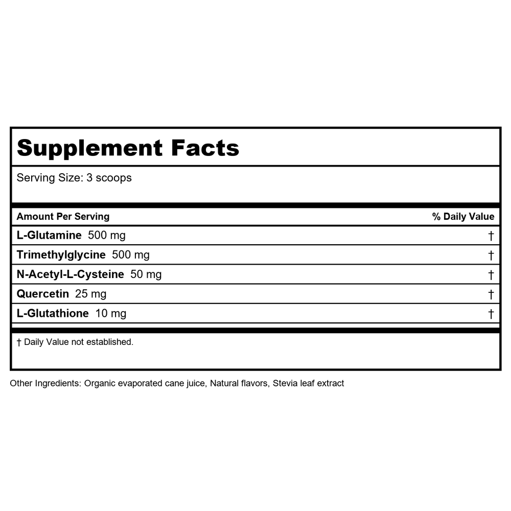 Biotics Research Nutriclear Chocolate 24 Oz - Supplement Facts panel