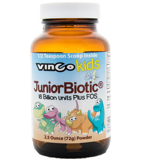 Vinco JuniorBiotic 2.5 Ounce - Supplement Facts panel