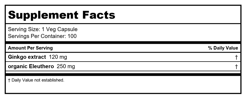 Protocol For Life Balance Clinical Cardio-6 90 Vcaps - Supplement Facts panel