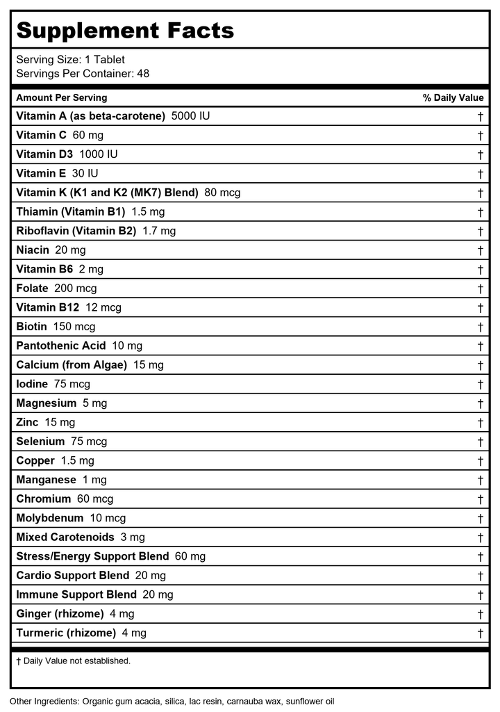 New Chapter - Healthy Aging Reishi Mushroom Blend - 60 Vegan Capsules - Supplement Facts panel
