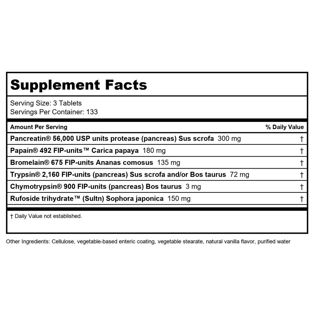 Garden of Life - RM-10 Ultra Ultimate Immune Health Formula - 90 Vegetarian Capsules - Supplement Facts panel