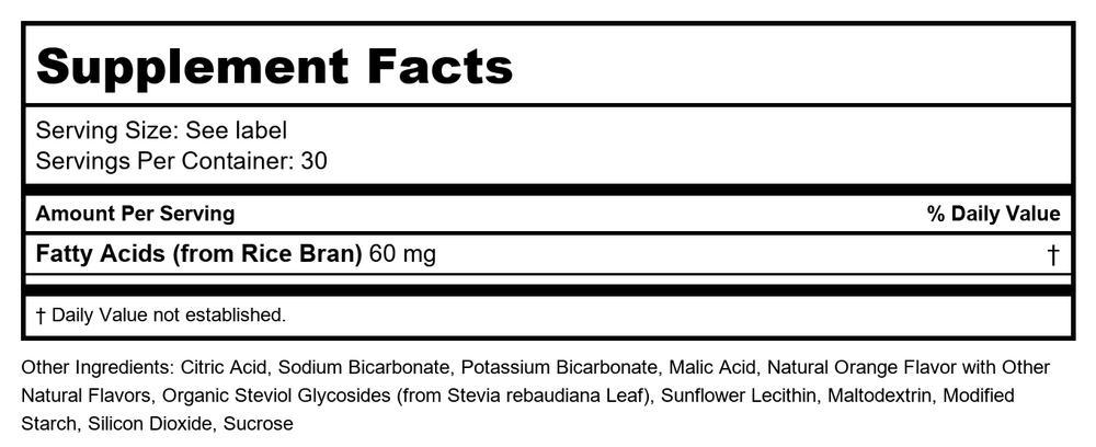 Dr. Mercola - Vitamin C-Pak with Quercetin Natural Orange - 30 Packet(s) - Supplement Facts panel