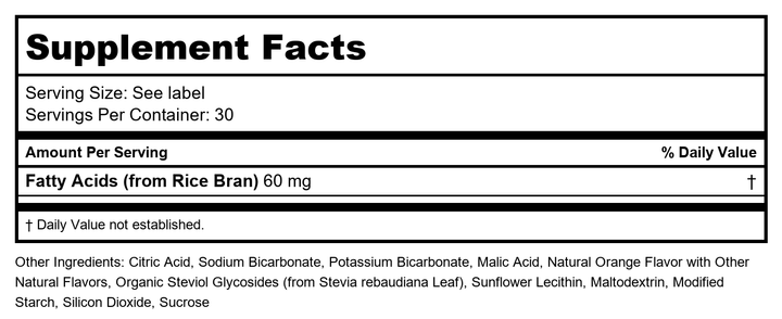Dr. Mercola - Vitamin C-Pak with Quercetin Natural Orange - 30 Packet(s) - Supplement Facts panel