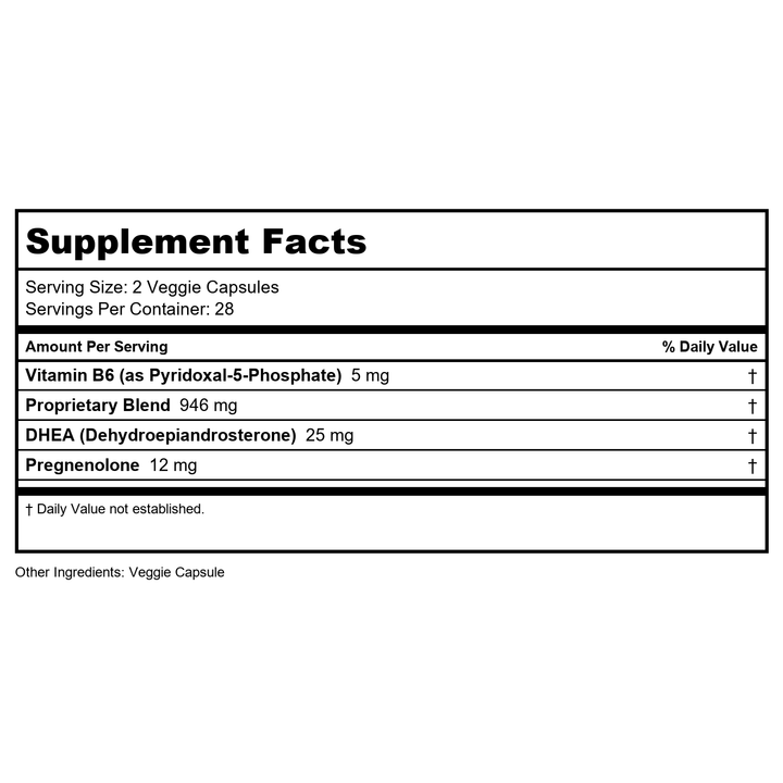 Health Direct - restorIT Adrenal Support - 112 Capsules - Supplement Facts panel