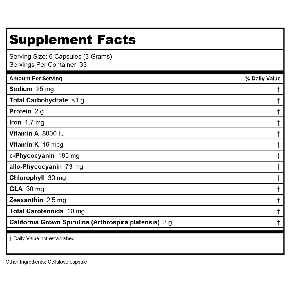 Pure Planet - Organic Just Barley Cleanse - 80 Gram(s) - Supplement Facts panel