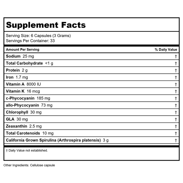 Pure Planet - Organic Just Barley Cleanse - 80 Gram(s) - Supplement Facts panel
