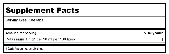 Kan Herb Chinese Modular Solutions Strengthen Water 120 Tablets - Supplement Facts panel
