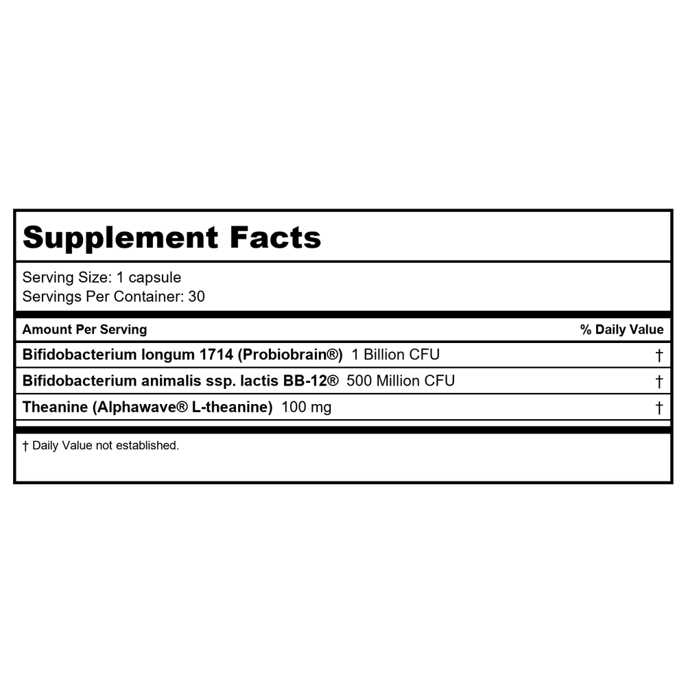 Biotics Research Neuro-5-HTP Plus 90 Capsules - Supplement Facts panel
