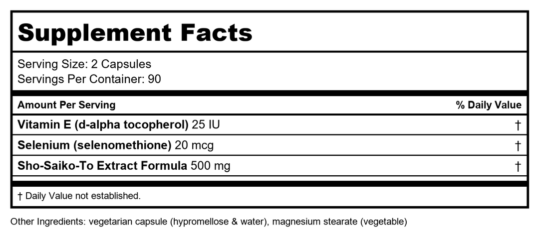 Karuna N-Acetyl-L-Cysteine 180 Vcaps - Supplement Facts panel