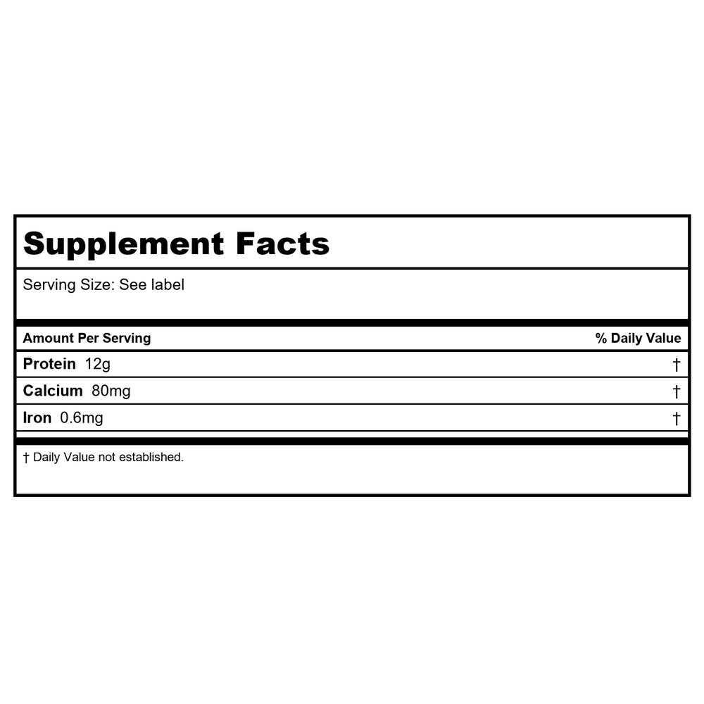 NuGo Nutrition - Stronger Whey Protein Bars Box Chocolate Caramel - 12 Bars - Supplement Facts panel
