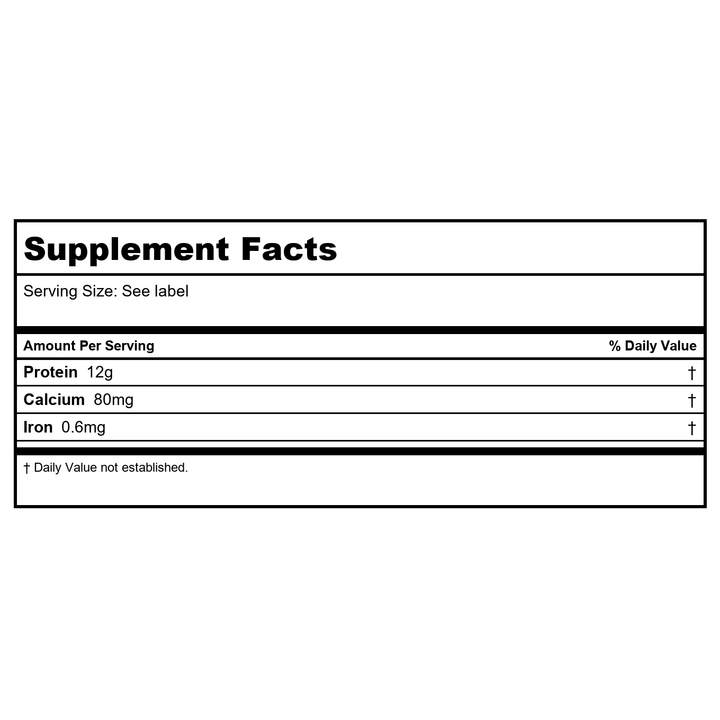 NuGo Nutrition - Stronger Whey Protein Bars Box Chocolate Caramel - 12 Bars - Supplement Facts panel
