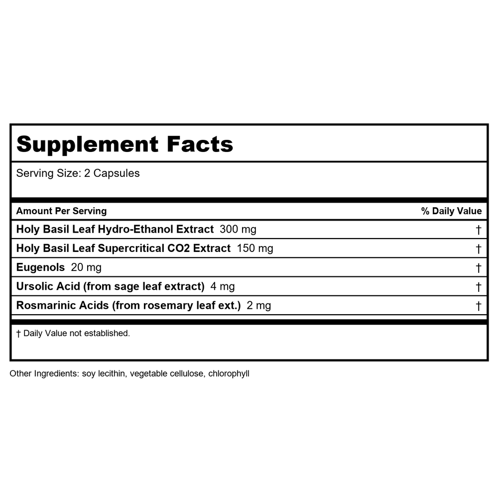 Planetary Ayurvedics - Full Spectrum Gymnema 450 mg. - 120 Tablets - Supplement Facts panel