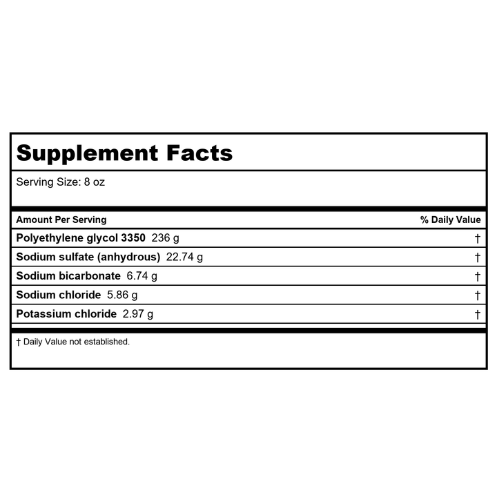 Kan Herb Sage Solutions Go Litely 4 Ounce - Supplement Facts panel