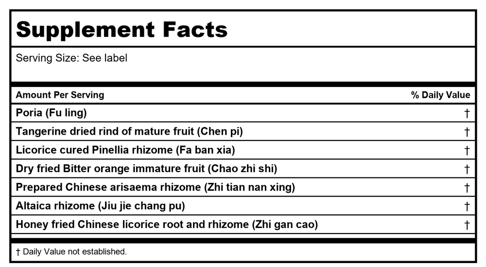Kan Herbals Lucid Channel 60 Tablets - Supplement Facts panel