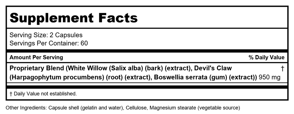 Biotics Research - Bio-Allay 120C - Supplement Facts panel