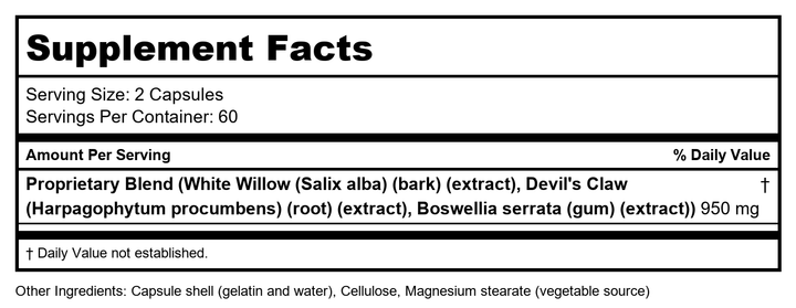 Biotics Research - Bio-Allay 120C - Supplement Facts panel