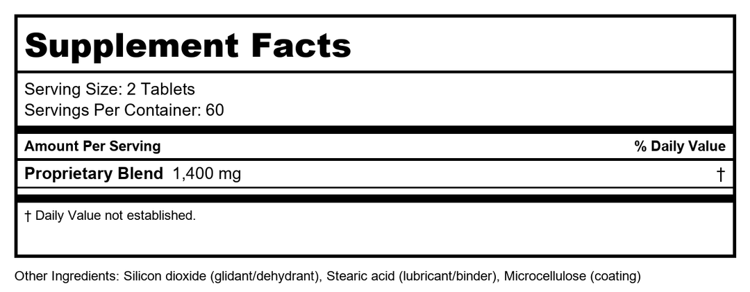 Chinese Modular Solutions by Kan, Strengthen Wood 2 oz - Supplement Facts panel