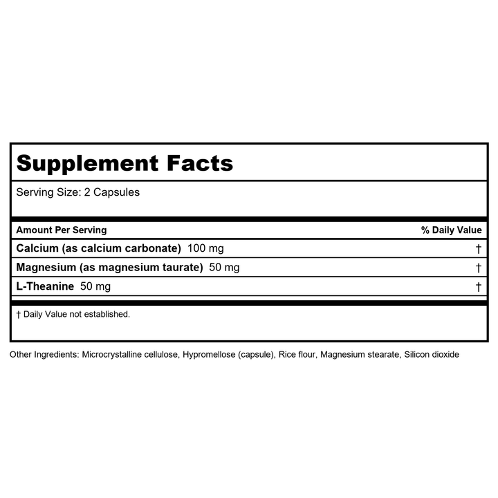 Ecological Formulas/Cardio Research Shpilkes - Supplement Facts panel