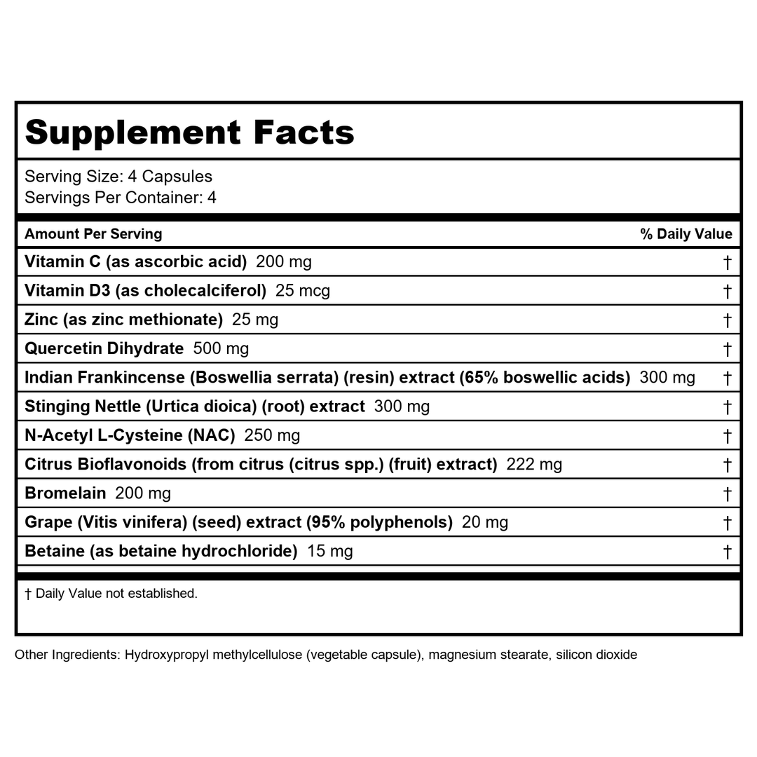Numedica - D3 5000 Large - Vitamin D3 - 180 softgels - Supplement Facts panel