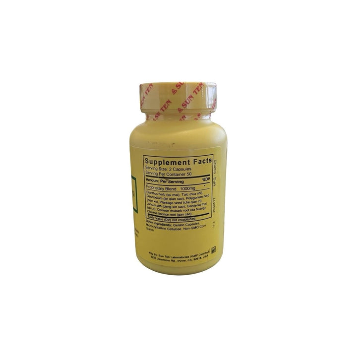 Sun Ten - Dianthus Formula Capsules/Ba Zheng San/????? - Supplement Facts panel