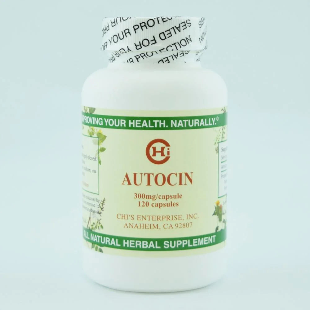 Chi's Enterprise, Autocin (120 caps) - Supplement Facts panel