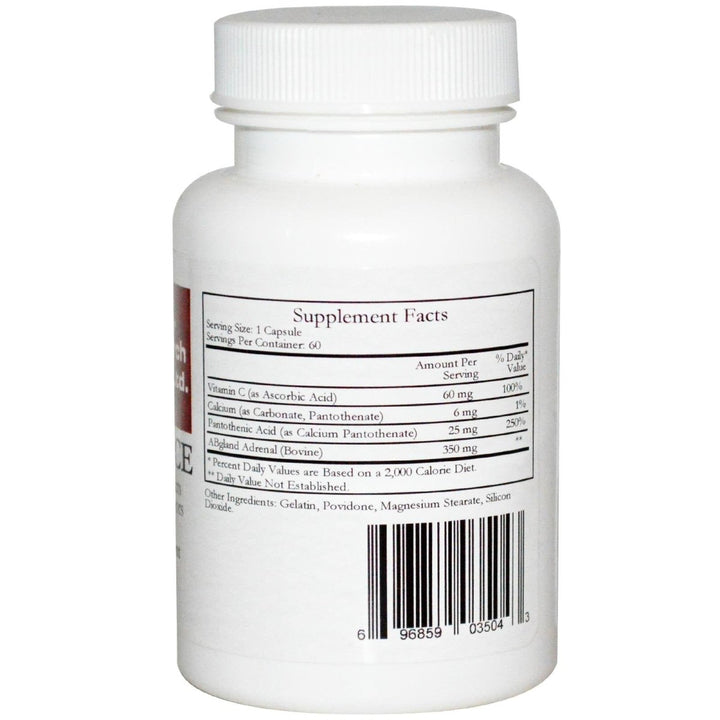 Cardiovascular Research Cortol Ace, White, 60 Count - Supplement Facts panel
