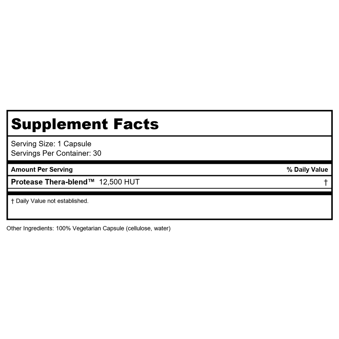 Enzymedica, DairyAssist, Digestive Enzymes for Complete Dairy Digestion &amp; Lactose Intolerance, 30 Count - Supplement Facts panel