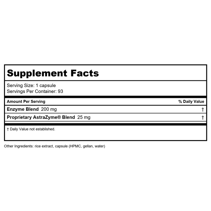 Nattoxym 93c - Supplement Facts panel