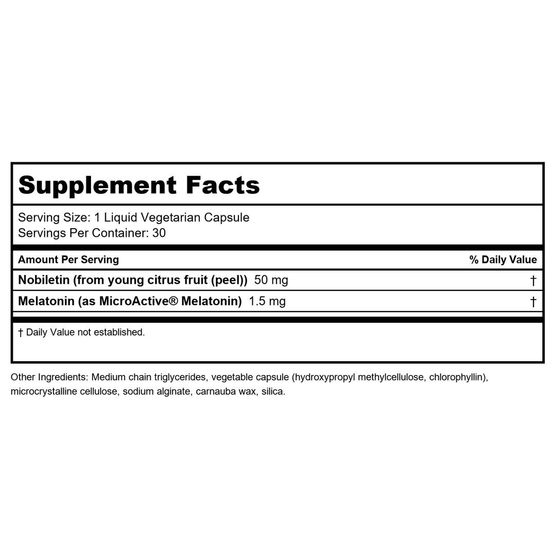 Life Extension Circadian Sleep, nobiletin Citrus Extract, Sleep Support, Sleep Health, Restore Your Body&
