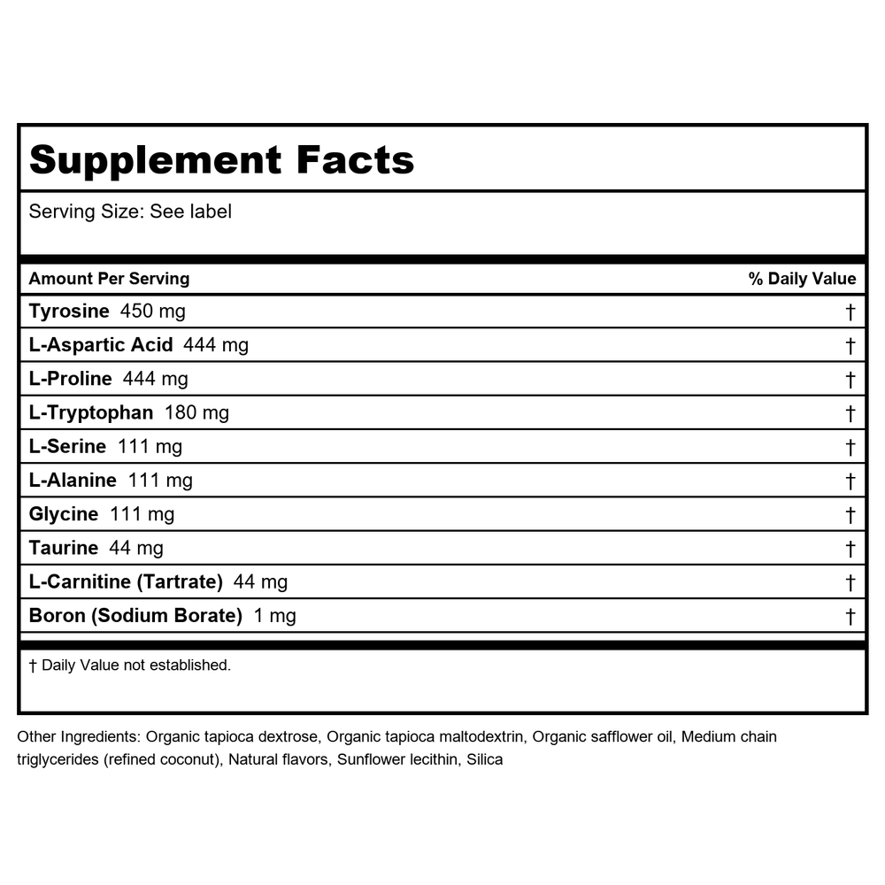 Bioclinic Naturals - ElementAll Biological Diet Chocolate 49.5 Ounce - Supplement Facts panel