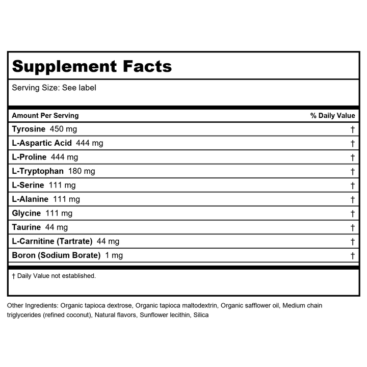 Bioclinic Naturals - ElementAll Biological Diet Chocolate 49.5 Ounce - Supplement Facts panel