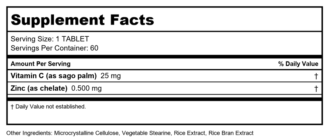 Nutri-West - Total Leaky Gut - 120 Tablets - Supplement Facts panel