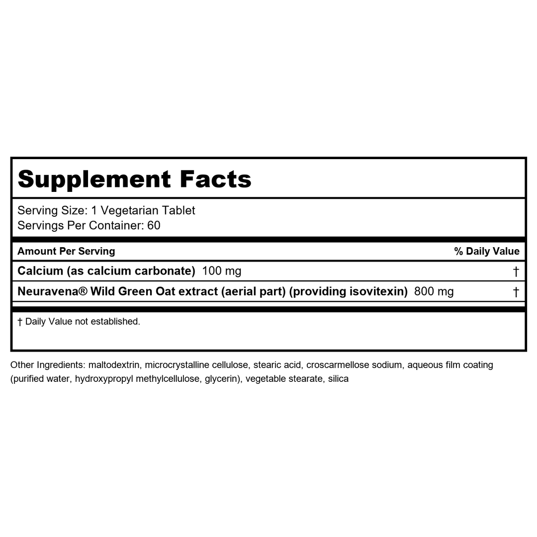 Life Extension Dopa-Mind™, Dopamine Support Supplement, Supports Cognitive Performance, Healthy Dopamine Production, Gluten-Free, Non-GMO, Vegetarian, 60 Tablets - Supplement Facts panel