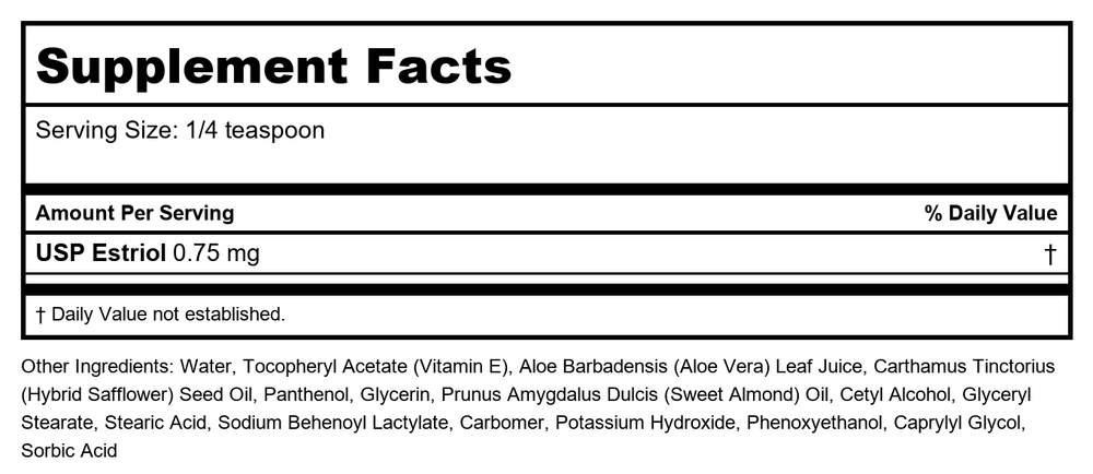 LIFE FLO Safflower Oil,Pure, 16 FZ - Supplement Facts panel