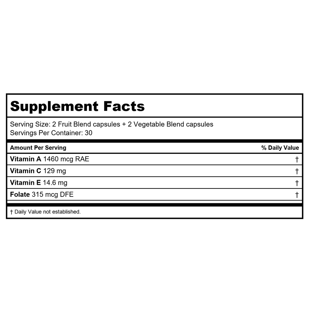 Juice,Og,Aloe Vera,Unflvd - Supplement Facts panel