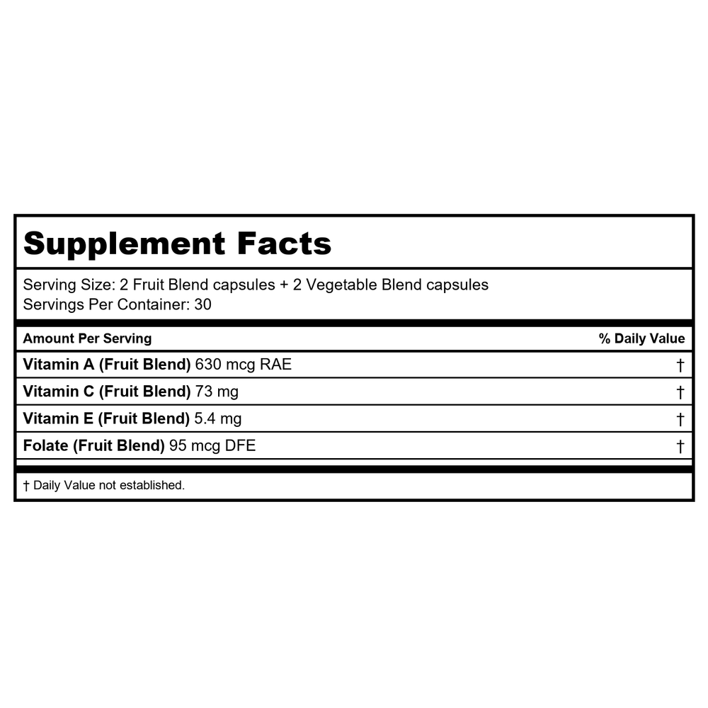 Juice,Og,Aloe Vera,Unflvd - Supplement Facts panel