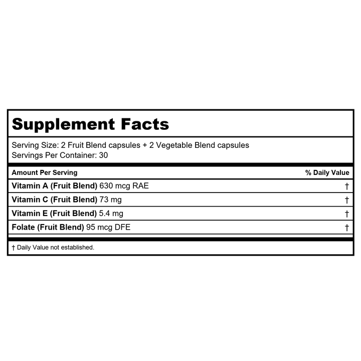 Juice,Og,Aloe Vera,Unflvd - Supplement Facts panel