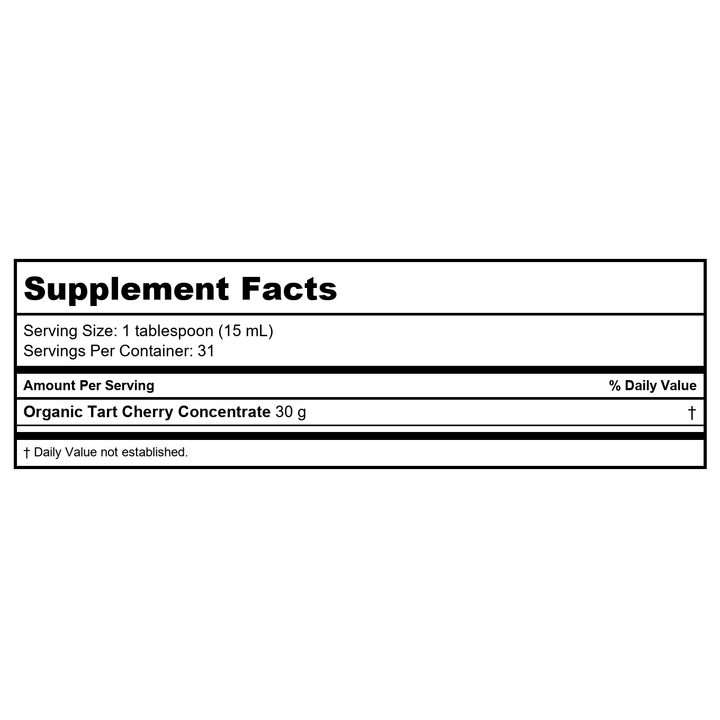 DYNAMIC HEALTH CONCENTRATE,BLUEBERRY, 8 FZ - Supplement Facts panel
