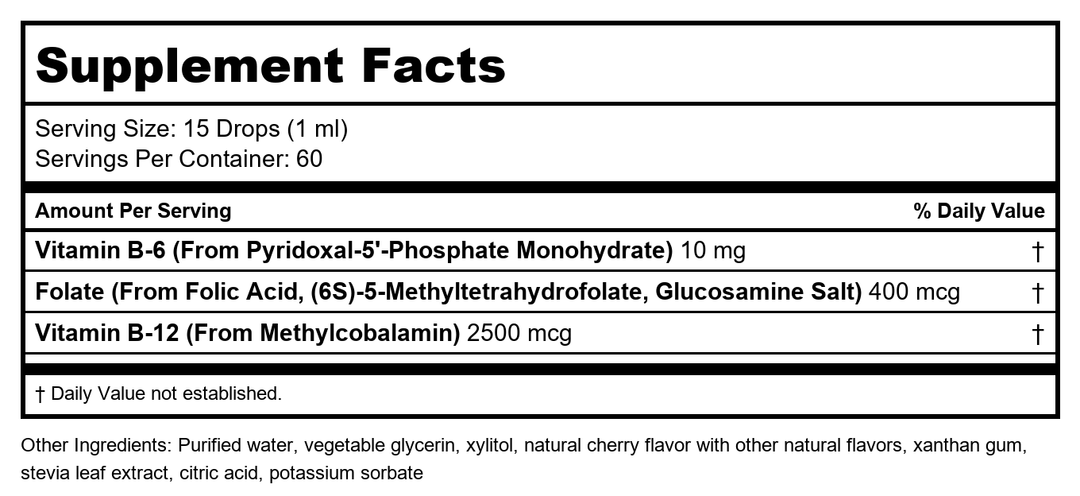 Heritage Vegetable Glycerin - Supplement Facts panel