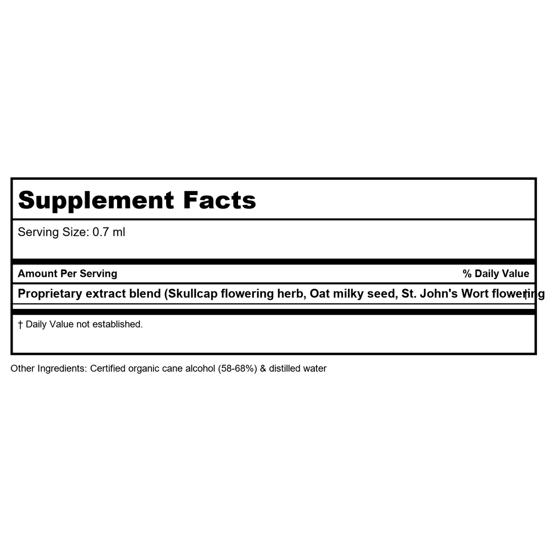 Herb Pharm, Super Echinacea® 8 oz - Supplement Facts panel