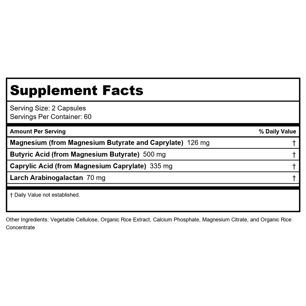 D'Adamo Personalized Nutrition - Nitricycle 60 vcaps - Supplement Facts panel