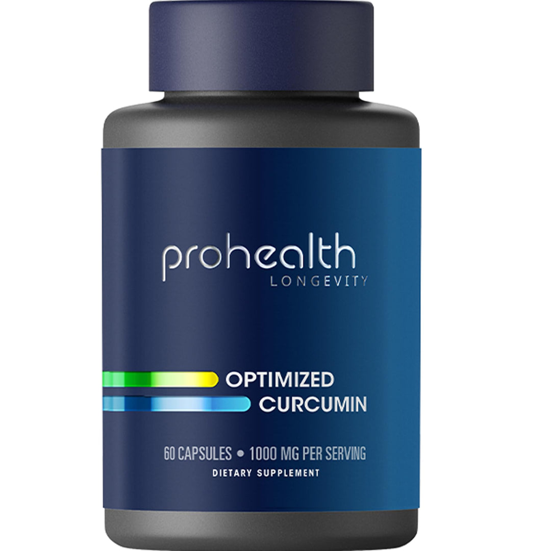 Optimized Curcumin Longvida by ProHealth - 500 mg, 60 capsules - Supplement Facts panel