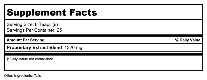 Plum Flower Shu Gan Wan (200 Pills) by MayWay - Supplement Facts panel