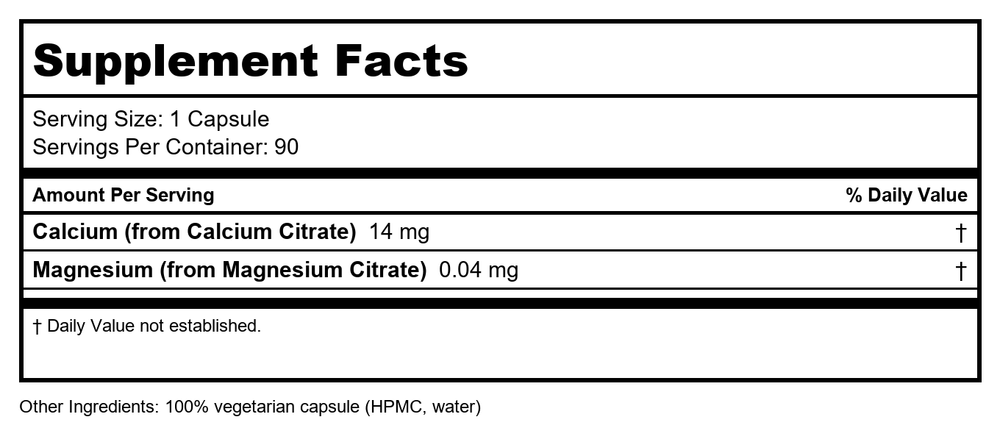 Enzymedica - Natto-K, Supports Cardiovascular Health, 90 Capsules - Supplement Facts panel