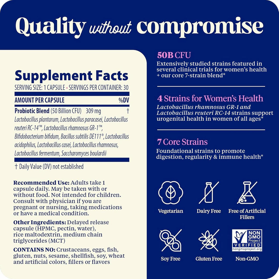 Enzymedica SubCulture Probiotic Supplement for Women - Women&